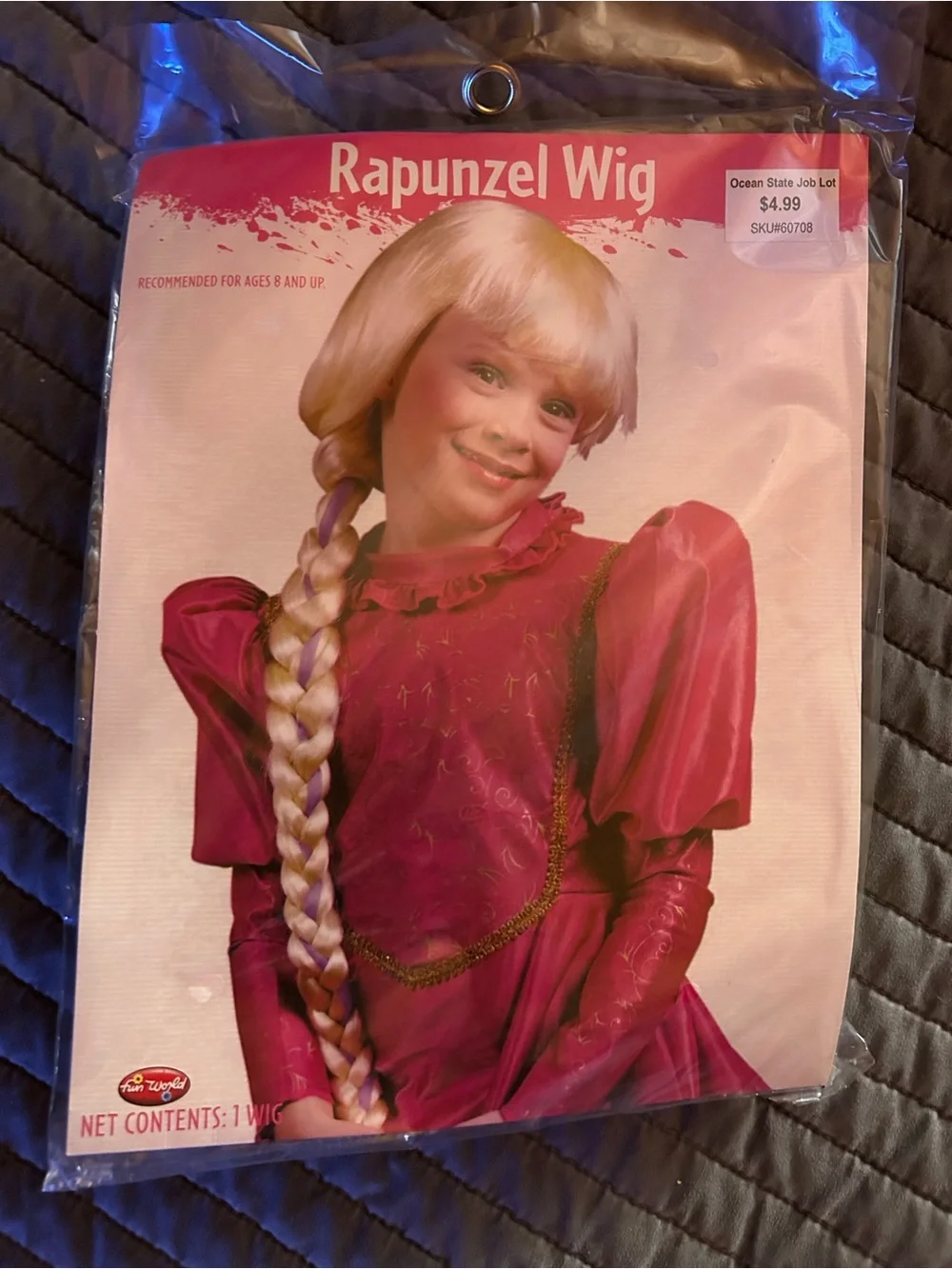 Rapunzel Kids Costume Wig - Blonde